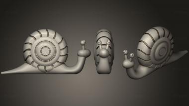 3D model Snail Without Slots (STL)